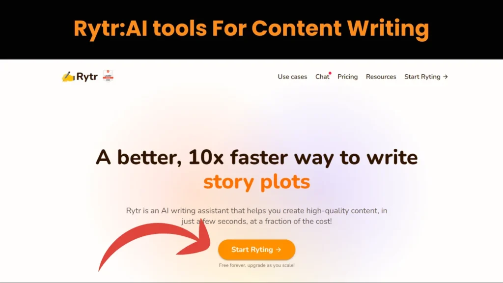 4. Rytr:AI tools For Content Writing