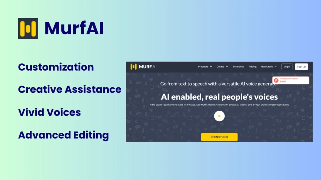 MurfAI: AI Tools For Voice Over