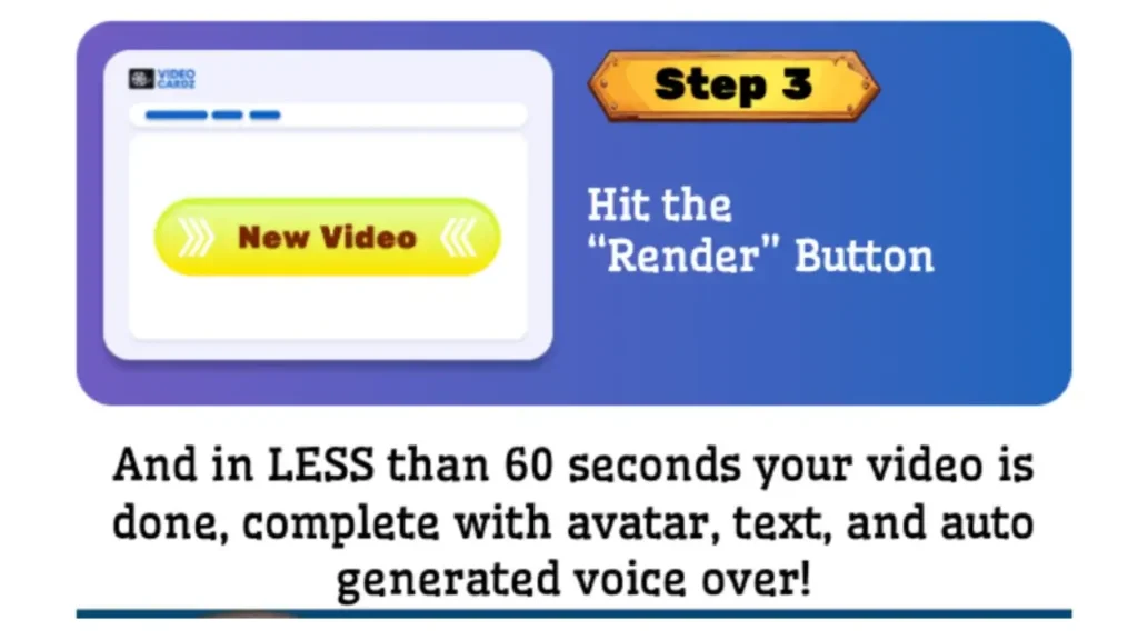 VideoCardz Step 3 - Pressing the Render button:  Videocardz 
