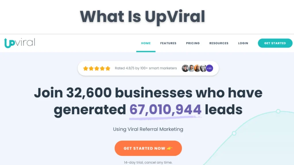 What Is UpViral - Upviral Review
This is a referral marketing tool that motivates customers to share about your businesses with their friends and family and refer them for their products or services.