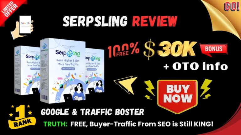 SerpSling Review + Huge $30K Bonuses + OTO info SerpSling Review SerpSling Review